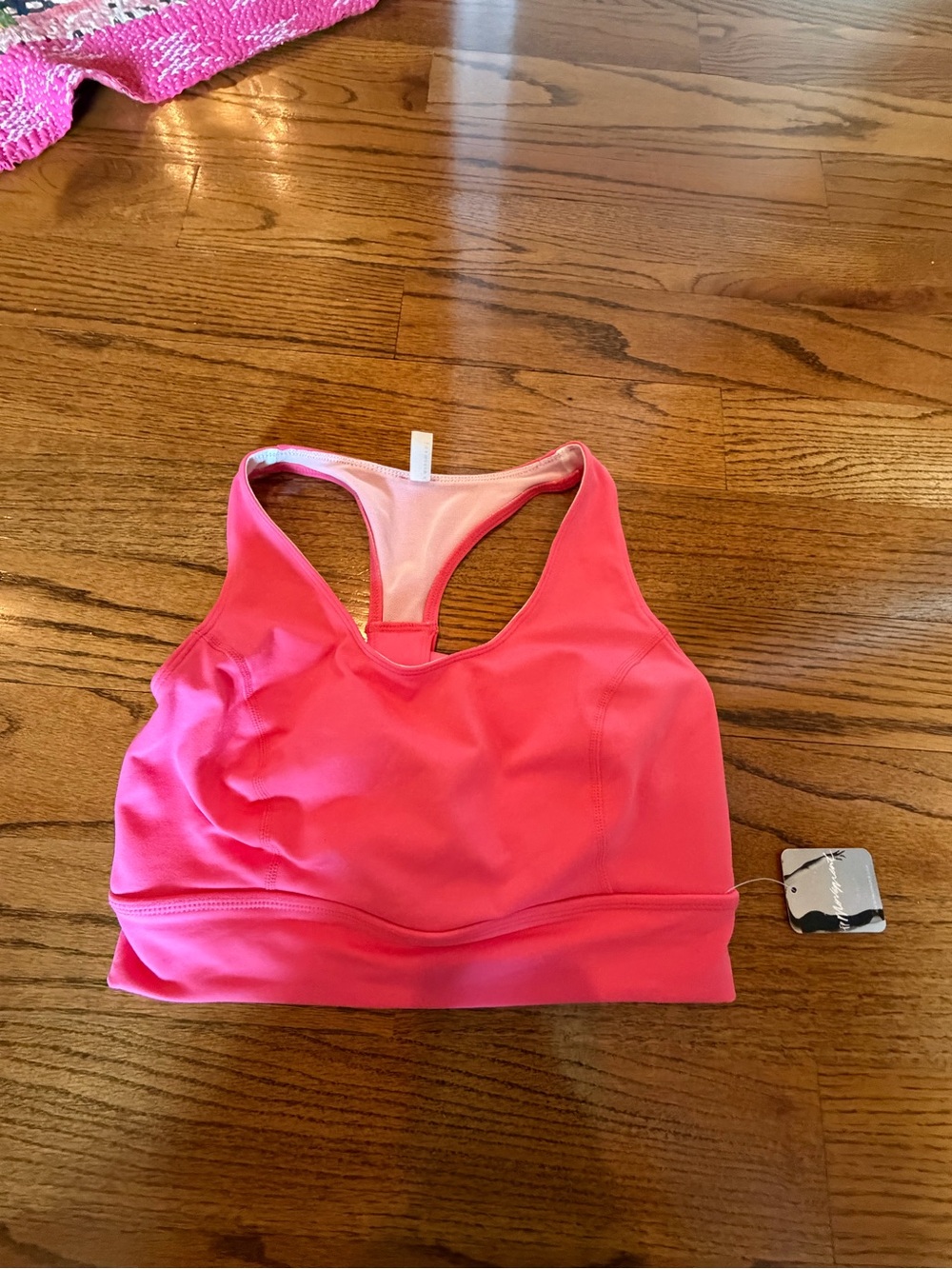 FP Movement by Free People Bright Pink Racerback Sports Bra